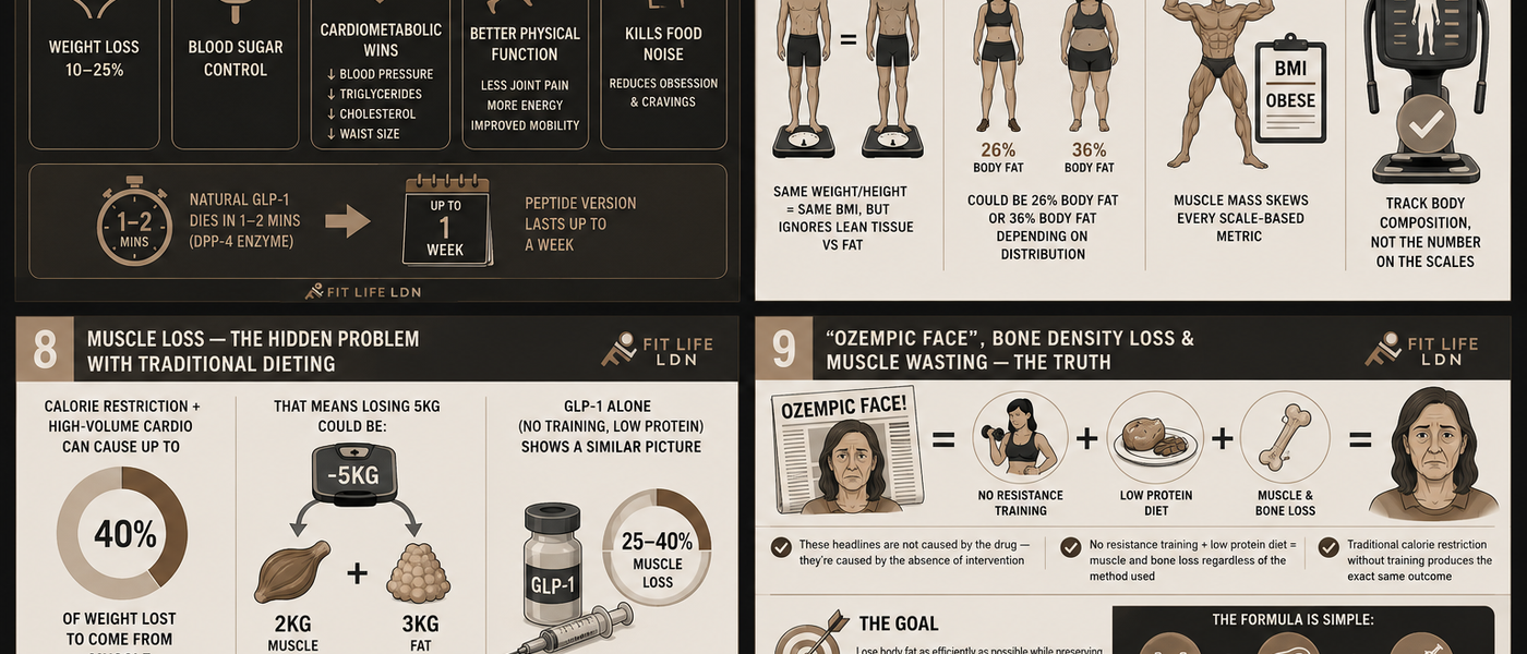 The Scales Are Lying To You — What GLP-1 Medication Can't Do Without A Trainer